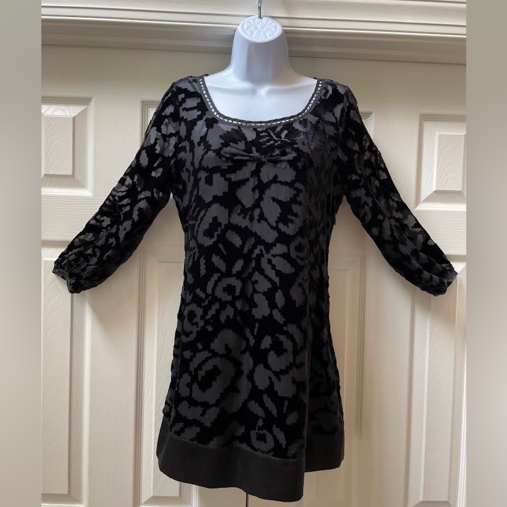 Juicy Couture Velvet and Silk Dress, never worn